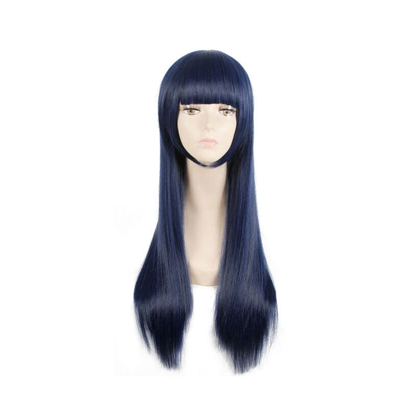 Anime Naruto Hyuga Hinata Blue Cosplay Wigs - Cosplay Clans