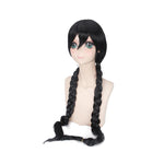 Anime Danganronpa: Trigger Happy Havoc Toko Fukawa Black Long Cosplay Wigs - Cosplay Clans