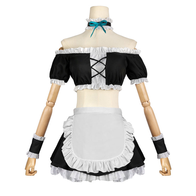 Anime Date A Live 4 Nia Honjou Maid Cosplay Costumes