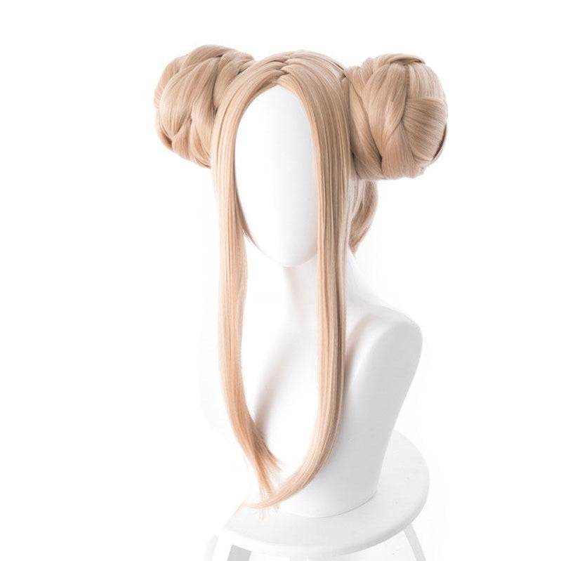 FGO Fate Grand Order: First Order Abigail Williams Mixed Blonde Bun Cosplay Wigs - Cosplay Clans