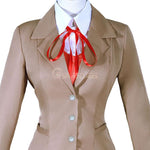 DDLC! Doki Doki Literature Club Monika Uniform Outfit Cosplay Costumes - Cosplay Clans