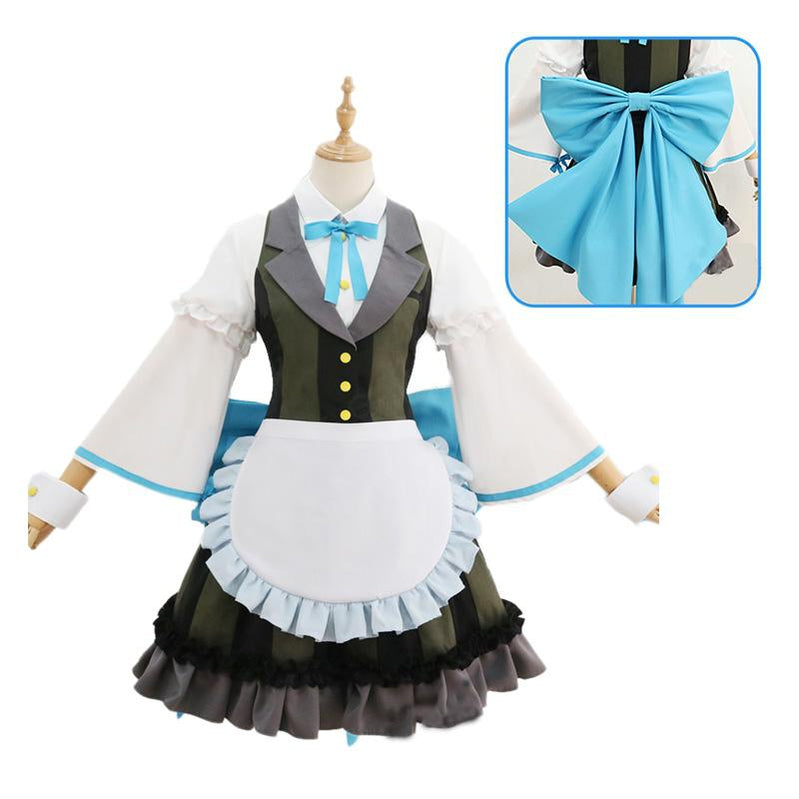 LoveLive!Sunshine!! Watanabe You and Aqours All Members Maid Uniform Cosplay Costume - Cosplay Clans
