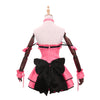 Anime Date A Live Kurumi Tokisaki Pink Cat Maid Dress Cosplay Costume - Cosplay Clans