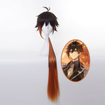 Genshin Impact Zhongli Cosplay Wigs