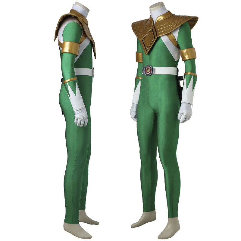 Mighty Morphin Power Rangers Tommy Oliver Green Ranger Cosplay Costume