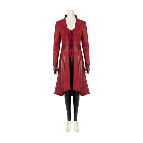 Movie Captain America Civil War Scarlet Witch Wanda Maximoff Cosplay Costume - Cosplay Clans