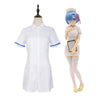 Anime Re:Zero Starting Life in Another World Rem Nurse Suit Cosplay Costume - Cosplay Clans