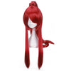 Anime Fairy Tail Erza Scarlet Red Long Cosplay Wigs - Cosplay Clans