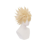 Anime My Hero Academia Katsuki Bakugo Short Blond Cosplay Wigs - Cosplay Clans