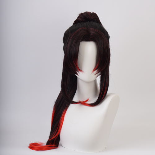 Anime Demon Slayer Kimetsu no Yaiba Yoriichi Tsugikuni Cosplay Wig