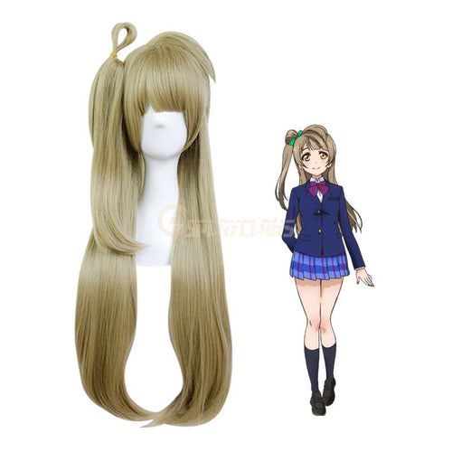 Anime LoveLive! Minami Kotori Long Linen Cosplay Wigs - Cosplay Clans