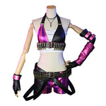 Game League of Legends Loose Cannon jinx Cosplay Costumes