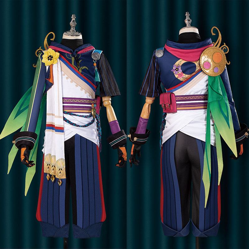 Game Genshin Impact Tighnari Verdant Strider Cosplay Costumes
