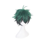 Anime My Hero Academia Izuku Midoriya Deku Cosplay Wigs Short Green Fade Black Wig - Cosplay Clans