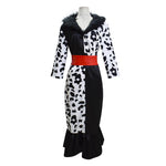 Movie Cruella De Vil Cruella Halloween Cosplay Costumes - Cosplay Clan