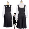 Anime Chainsaw Man Kobeni Higashiyama Black Dress Cosplay Costumes 