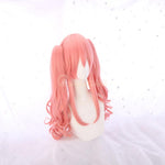 Anime FGO Fate/Grand Order Tamamo no Mae Pink Curly Ponytail Cosplay Wigs - Cosplay Clans