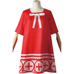 Anime SPY×FAMILY Anya Forger Red Dress Cosplay Costume 