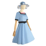 Anime Steins;Gate Shiina Mayuri Blue Dress Cosplay Costume