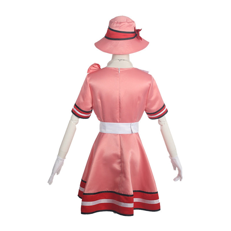 Anime Demon Slayer Kimetsu no Yaiba Nezuko Kamado Dress Cosplay Costume - Cosplay Clans
