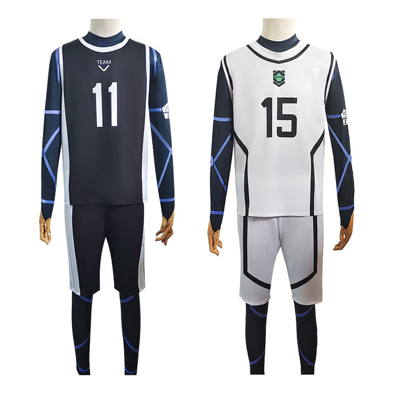 Anime Blue Lock Yoichi Isagi Onesies Jerseys  Cosplay Costumes