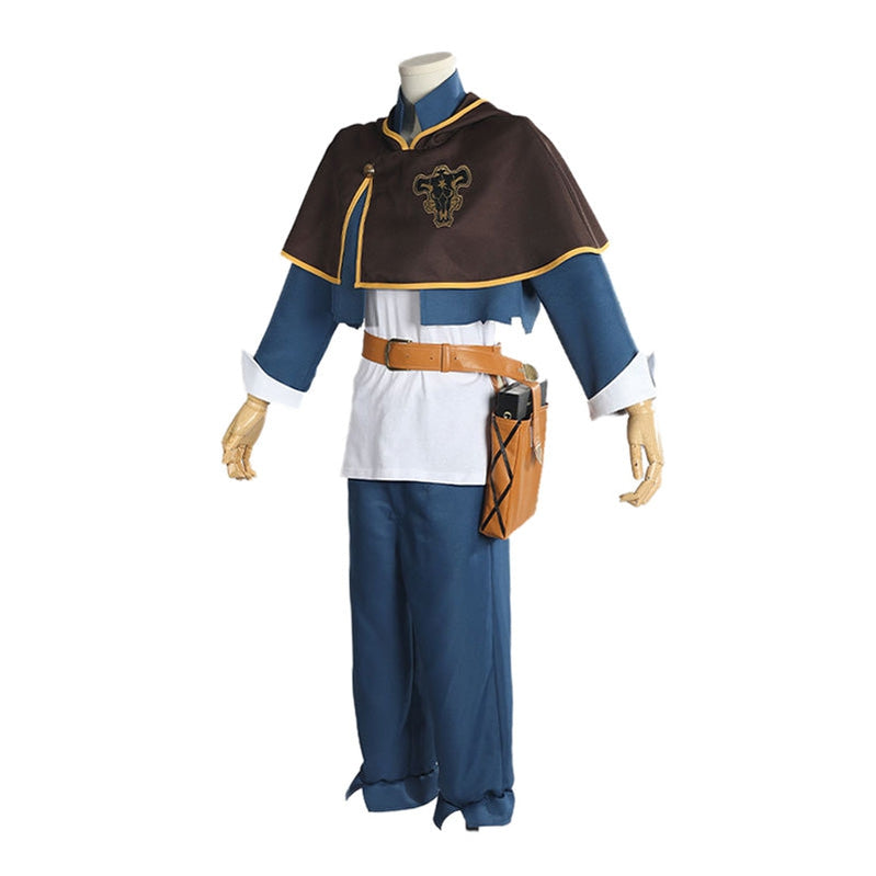 Anime Black Clover Asta Outfits Cosplay Costume with Free Magic Book Prop - Cosplay Clans