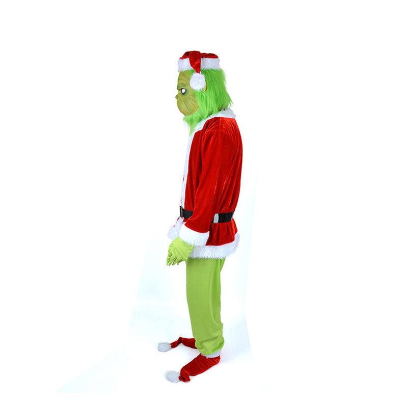 Movie How the Grinch Stole Christmas Grinch Cosplay Costume - Cosplay Clans