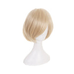 Anime Yuri on Ice Yuri Plisetsky Short Blond Cosplay Wigs - Cosplay Clans