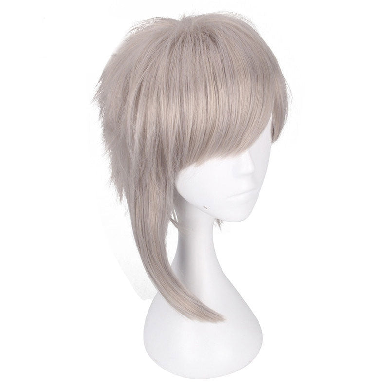 Anime Bungo Stray Dogs Atsushi Nakajima Light Gray Cosplay Wigs - Cosplay Clans