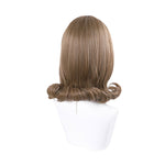 Women Fashion Short Brown Curls Sweet Bangs Lolita Wig