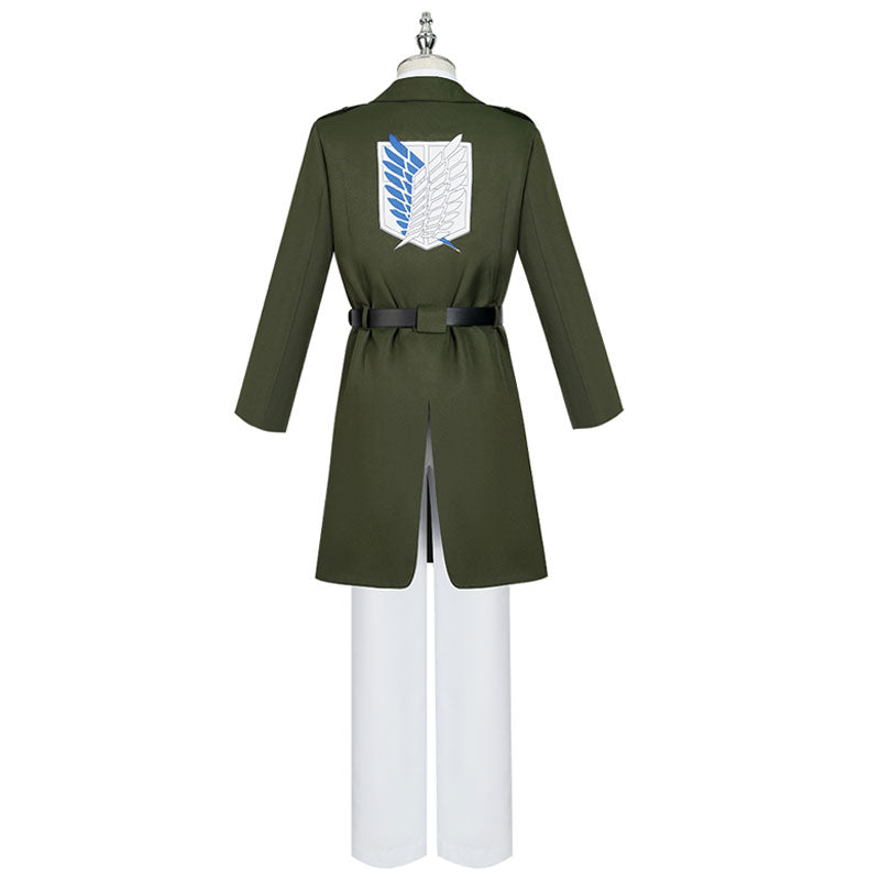 Anime Attack on Titan Season 4 Mikasa Ackerman Armin Survey Corps Cosplay Costume