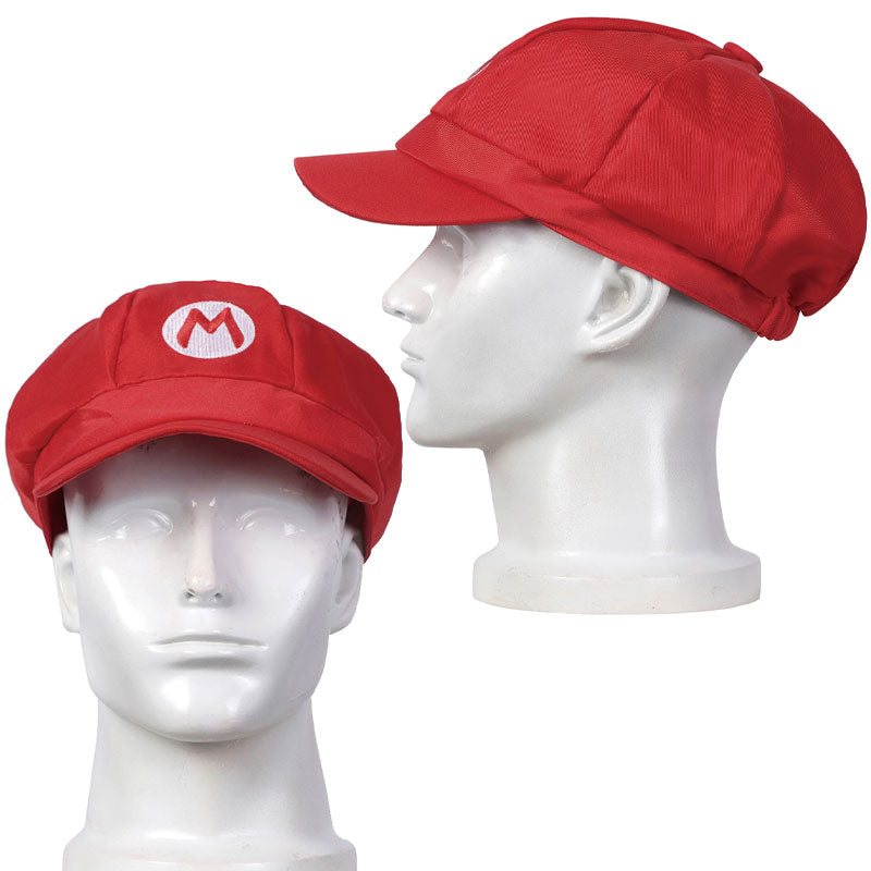 The Super Mario Bros. Movie-Mario Cosplay Costume Shirt Hat Outfits