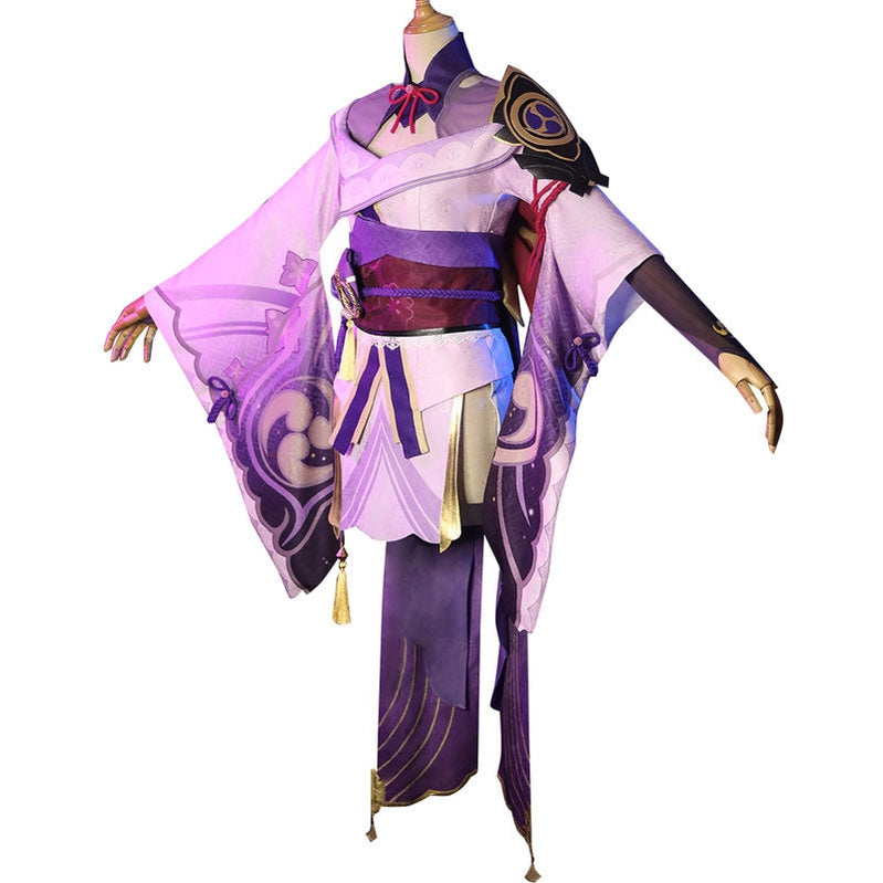 Genshin Impact Raiden Shogun Fullset Cosplay Costumes