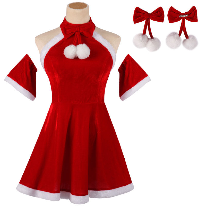 2022 New Christmas Maid Costume Women Sexy Christmas Costume