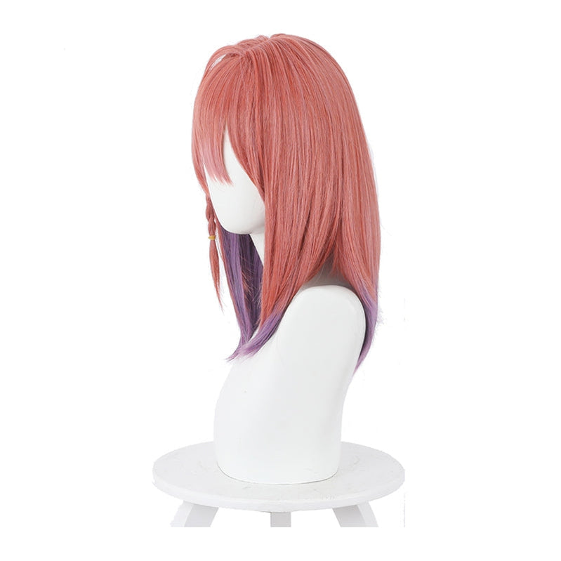 Anime Rent-A-Girlfriend Sumi Sakurasawa Long Red Gradient Purple Cosplay Wigs - Cosplay Clans