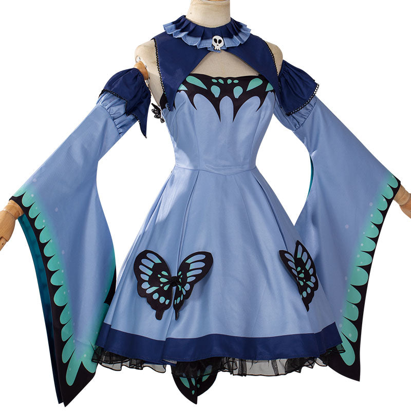 Hololive English Virtual YouTuber NIJISANJI Uruha Rushia Halloween Cosplay Costumes