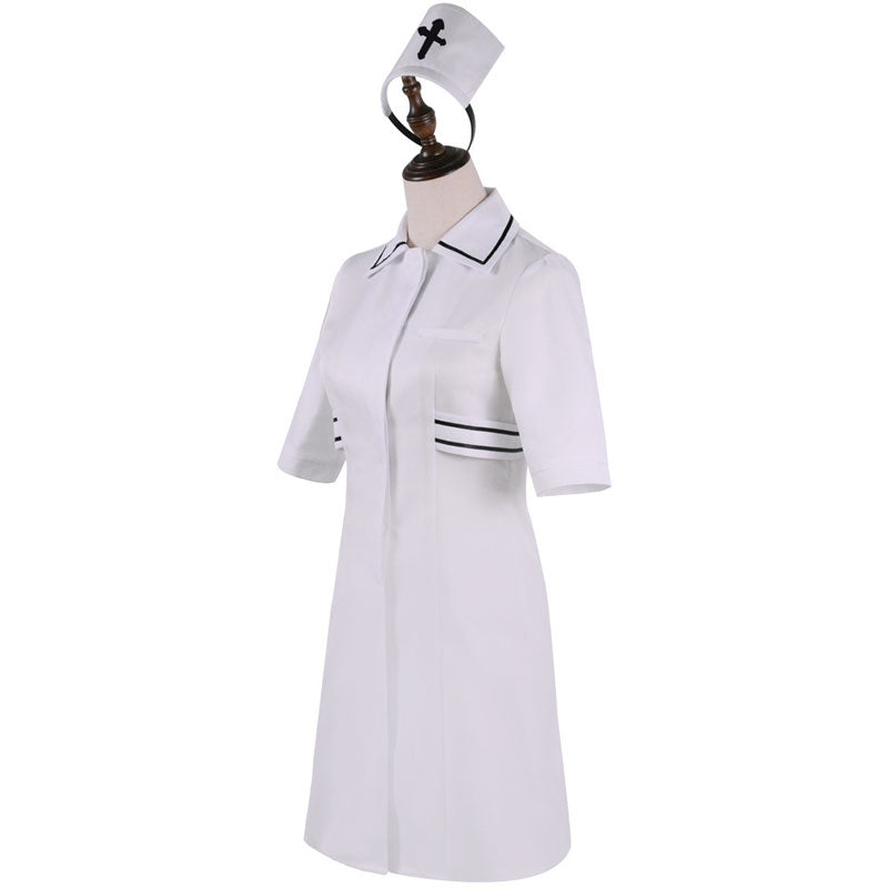 Anime Call of the Night Haru Nanakusa Nurse Uniform Cosplay Costume