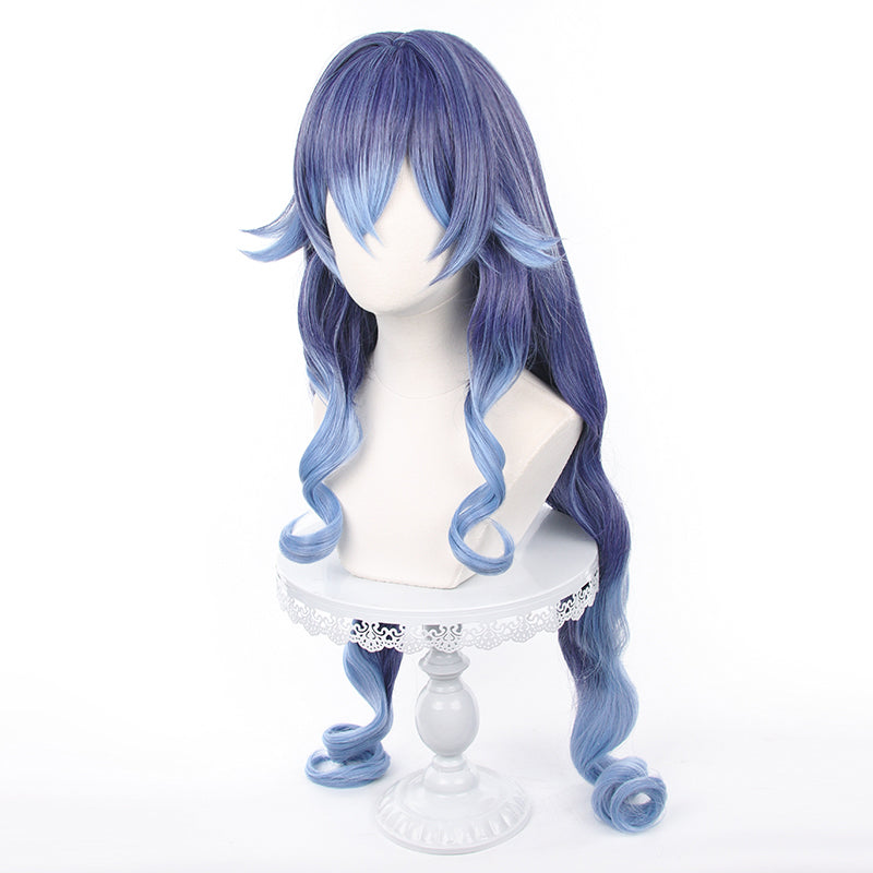 Genshin Impact Layla Halloween cosplay wig