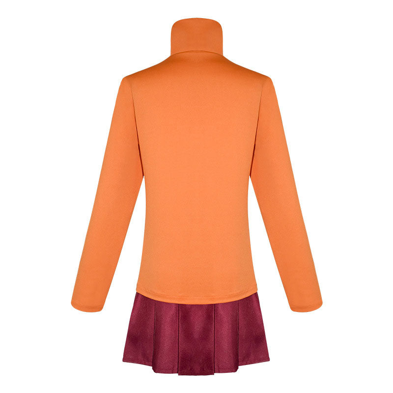 Movie Scoobypedia Velma Dinkley Cosplay  Costumes