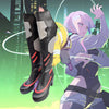Game Cyberpunk: Edgerunners Lucyna Kushinada Cosplay Shoes 