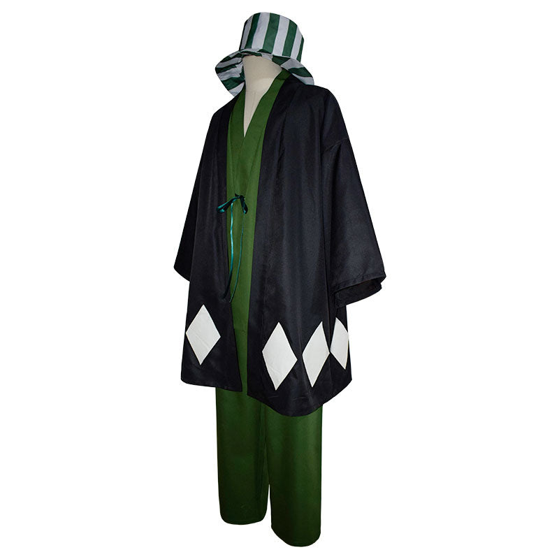 Anime Bleach Kisuke Urahara Fullset Cosplay Costumes