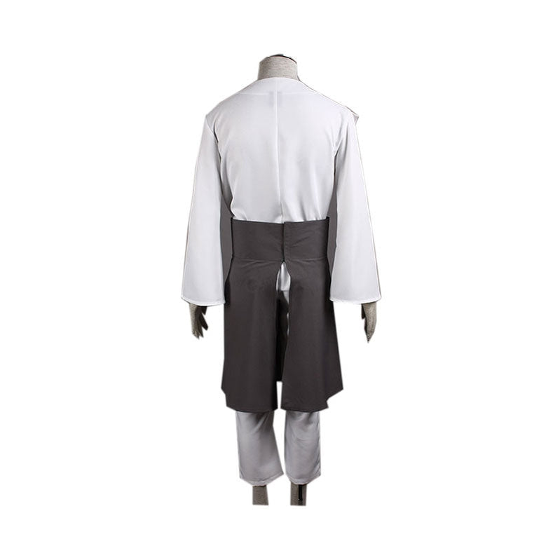 Anime Naruto Hyuga Neji Ninja Battle Set Outfit Halloween Cosplay Costume - Cosplay Clans