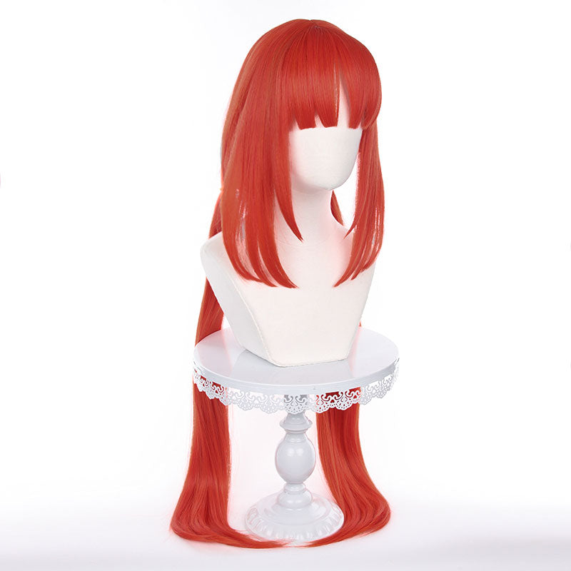 Game Genshin Impact Nilou Orange Red Cosplay Wigs