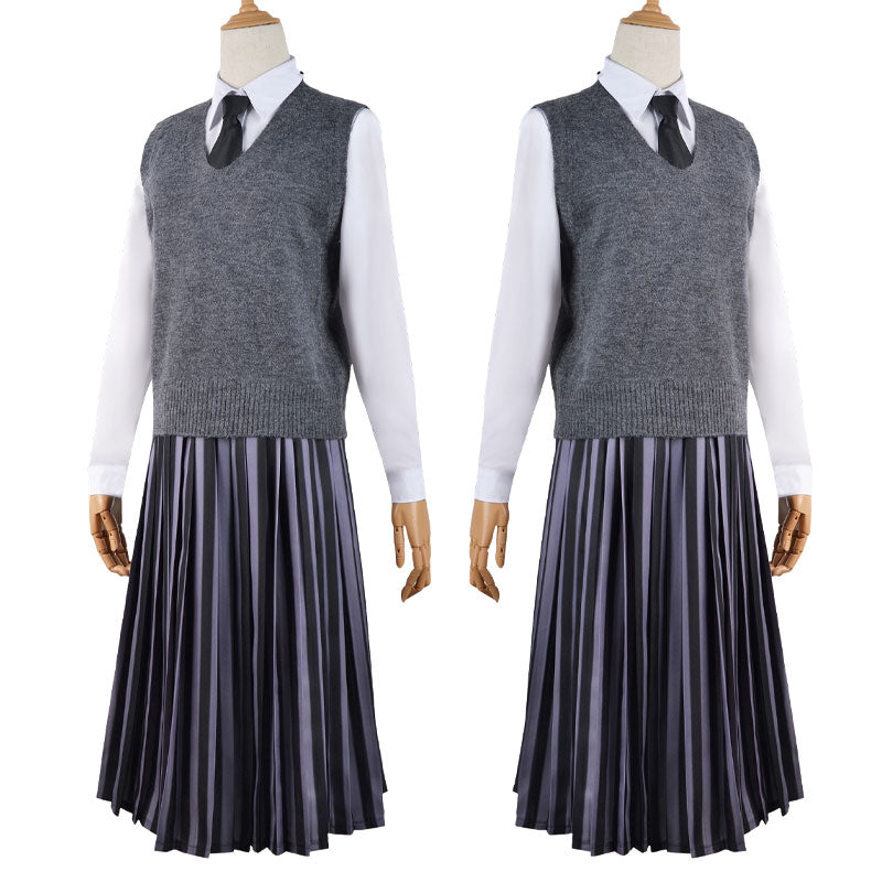 The Addams Family Wednesday Addams School Uniform Cosplay Costumes