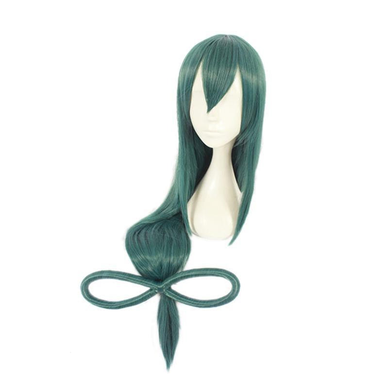 Anime My Hero Academia Tsuyu Asui Cosplay Wigs Long Green Wig - Cosplay Clans