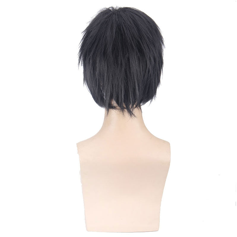 Anime Naruto Uchiha Sasuke Short Black Cosplay Wigs - Cosplay Clans