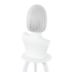 Anime Akudama Drive Cutthroat Short White Cosplay Wigs - Cosplay Clans