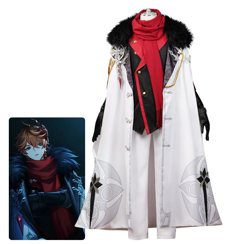 Genshin Impact Childe Tartaglia 11th Fatui Harbinger Cosplay Costumes