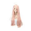 Anime Danganronpa V3: Killing Harmony Iruma Miu 80cm Long Straight Pink Cosplay Wigs - Cosplay Clans