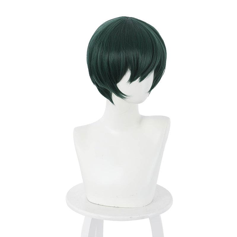 Anime Jujutsu Kaisen Mai Zenin Short Dark Green Cosplay Wigs - Cosplay Clans